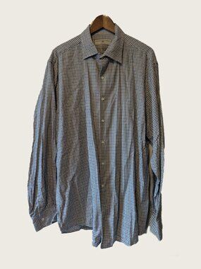LUCIANO BARBERA - Classic check shirt - Sz XXL
